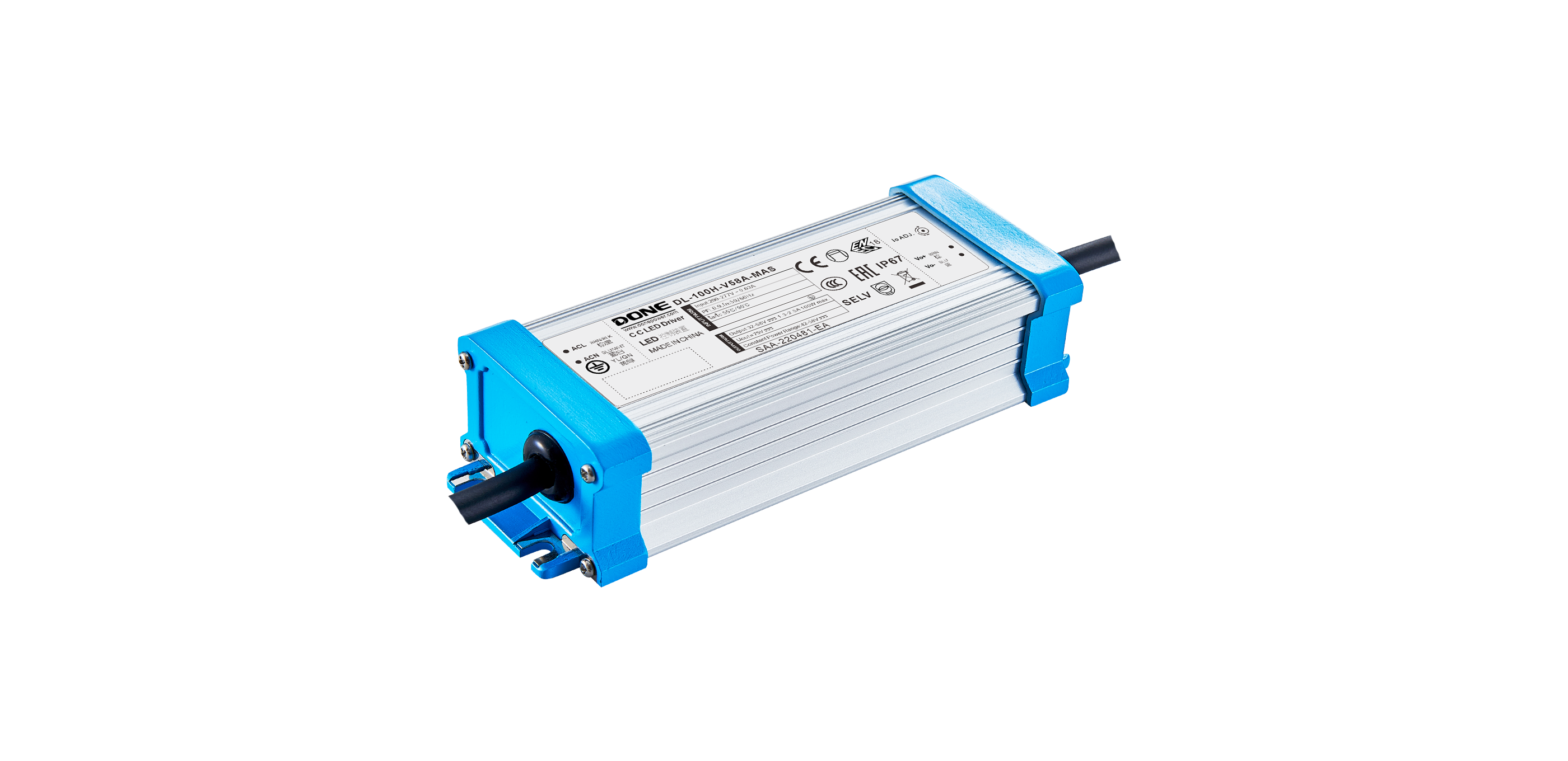 100W